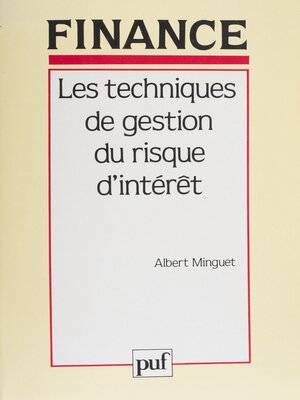 cover image of Les Techniques de gestion du risque d'intérêt